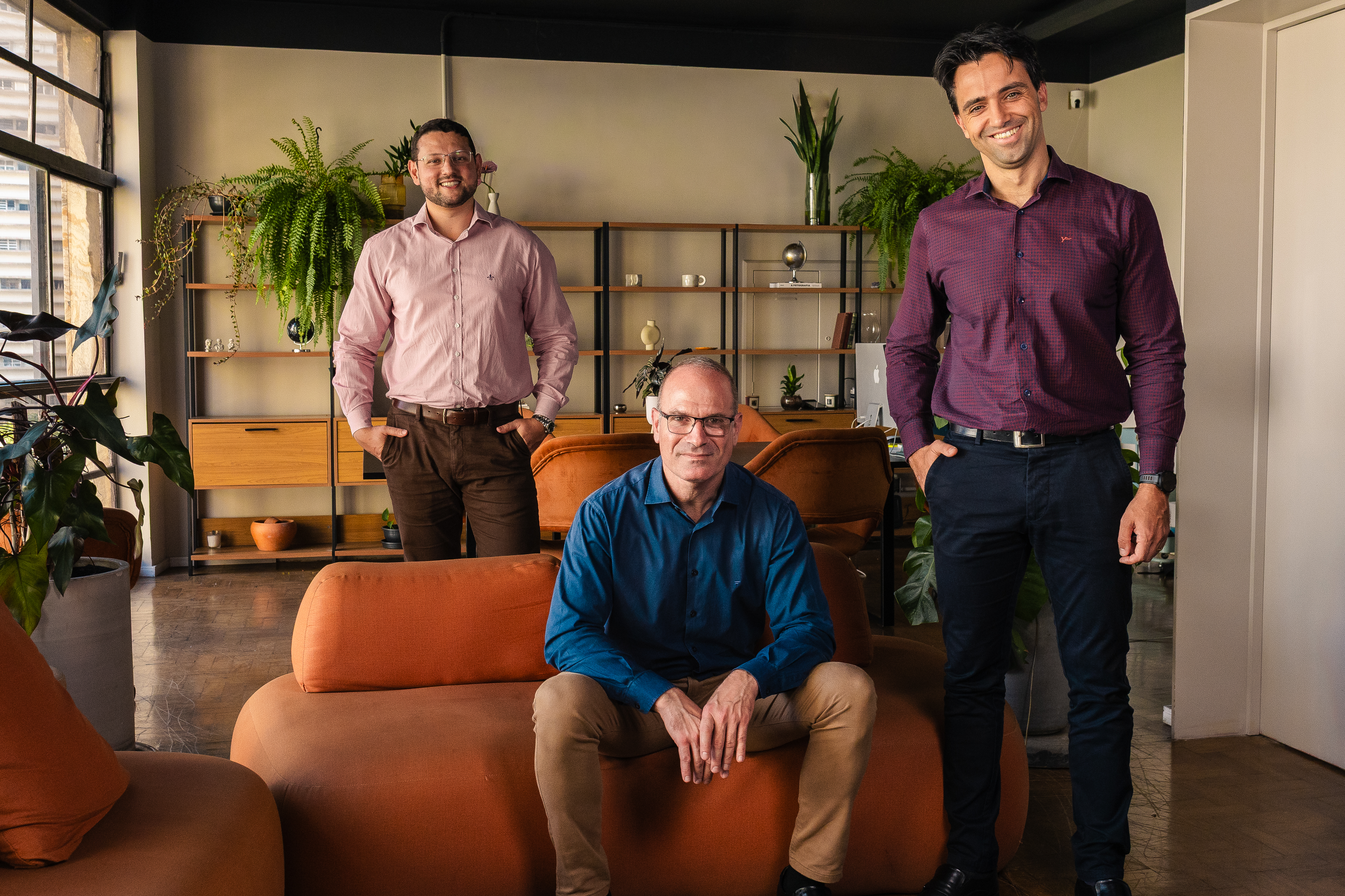 Leandro Dorigo, Fernando Abdala e Ricardo Mercaldi juntos